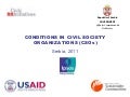 Civil society baseline study 2011