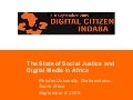 The State of Social Justice and Digital Media in Africa