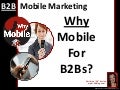 B2B Mobile Marketing: Why Mobile For B2Bs?
