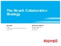 The Novell Collaboration Strategy