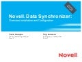 Novell Data Synchronizer: Overview, Installation and Configuration