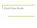 Clark Fisher Model