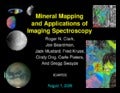 Mineral mapping and applications of imaging spectroscopy