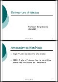 Clase 1 estructrura atomica