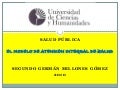 MODELO DE ATENCION INTEGRAL DE SALUD UCH 2010