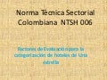 Clasificación de establecimientos de alojamiento y hospedaje