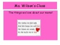 Ms. Wilson&rsquo;s Class