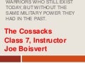 Class 7  Cosacks