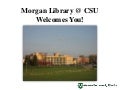 Library Services and Announcements