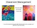 KCC Art 141 Classroom Management
