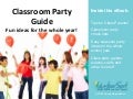 Classroom Party Ideas