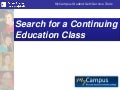 Course Search - Continuing Education