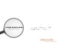 Clearworks - Customer Experience and Usability
