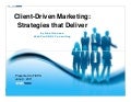 Client Driven Marketing June 2011