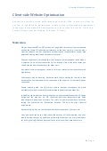 Client-side Website Optimization