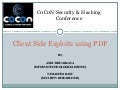 Client Side Exploits using PDF