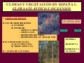 Climas y vegetación en España I. Clima Atlántico