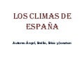 Climas de españa