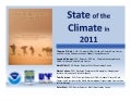 State of the Climate 2011 (NOAA)
