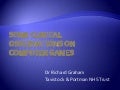 Dr Richard Graham - Clinical Observations On Computer Games