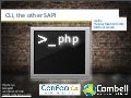 Cli the other SAPI confoo11