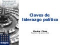Claves de liderazgo politico