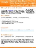 Closet Design Company Decreases Cost Per Lead by 60% with HubSpot
