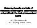 Balancing benefits and risks of drug treatment