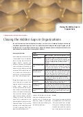 Closing the Hidden Gaps in Organisations - Four Groups