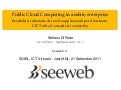 Public Cloud Computing in ambito enterprise