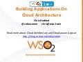 Building Cloud-Aware Applications
