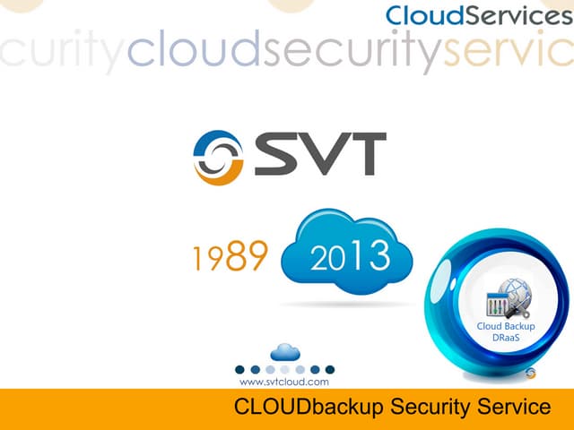 Cloud backup