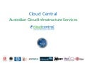 Cloud Central Cloud Infrastructure Services Overview