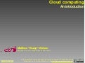 Cloud computing: An introduction