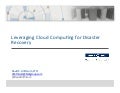 Cloud Computing and DR Keynote DRJ Conf 