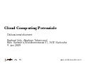 Cloud Computing Potentiale