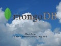 Cloud conference - mongodb