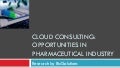 Cloud consulting for pharma industry v1.1