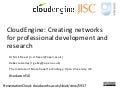 Cloudengine at SEDA 2011