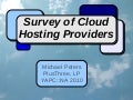 Cloud hosting survey