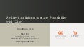 Achieving Infrastructure Portability with Chef