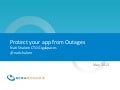 Avoiding Cloud Outage