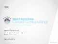 Cloud Computing: Practice Makes Perfect