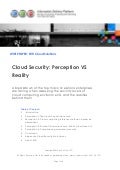 Cloud Security: Perception VS Reality