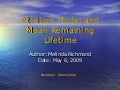 Attrition Model and Remaining Lifetime