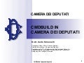 CMDBuild in Camera dei Deputati