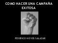 Cómo hacer una campaña exitosa