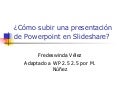 Publicando presentaciones de SlideShare en WordPress.com