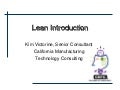 Cmtc Lean Introduction