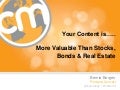 Content Marketing is Good for Your Career